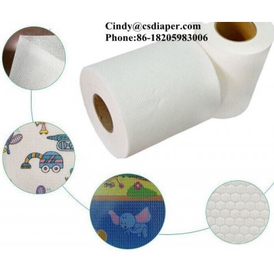 Soft Non Woven Frontal Loop Tape for Diaper Front Belt